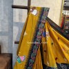 Premium south cotton hand painted pattachitra saree-1296-3