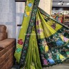 Premium south cotton hand painted pattachitra saree-1298-1