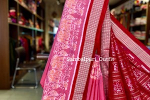 Premium Sambalpuri pure silk saree