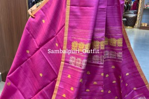 Premium Gopalpuri Tussar Silk Saree