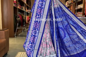 Premium Sambalpuri pure silk saree