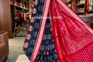 Premium Sambalpuri pure silk saree