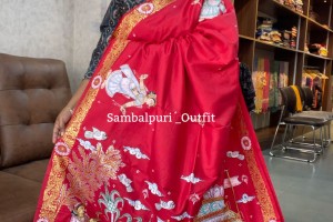 Exclusive pattachitra silk saree