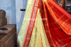 Premium pure silk bomkai saree