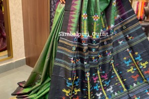 Premium Gopalpuri Tussar Silk Saree
