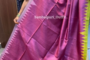Premium Gopalpuri Tussar Silk Saree