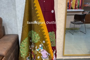 Exclusive pattachitra cotton suit 