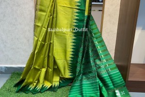 premium contemporary khandua silk saree